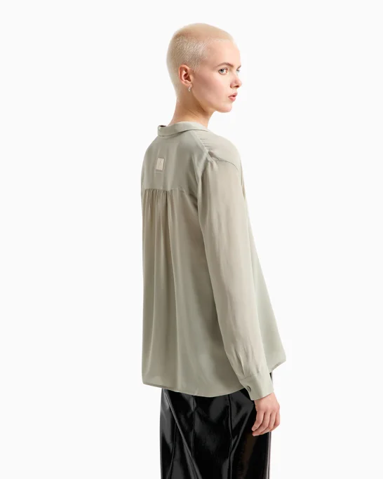 ARMANI EXCHANGE Áo Blouse Dài Tay Nữ