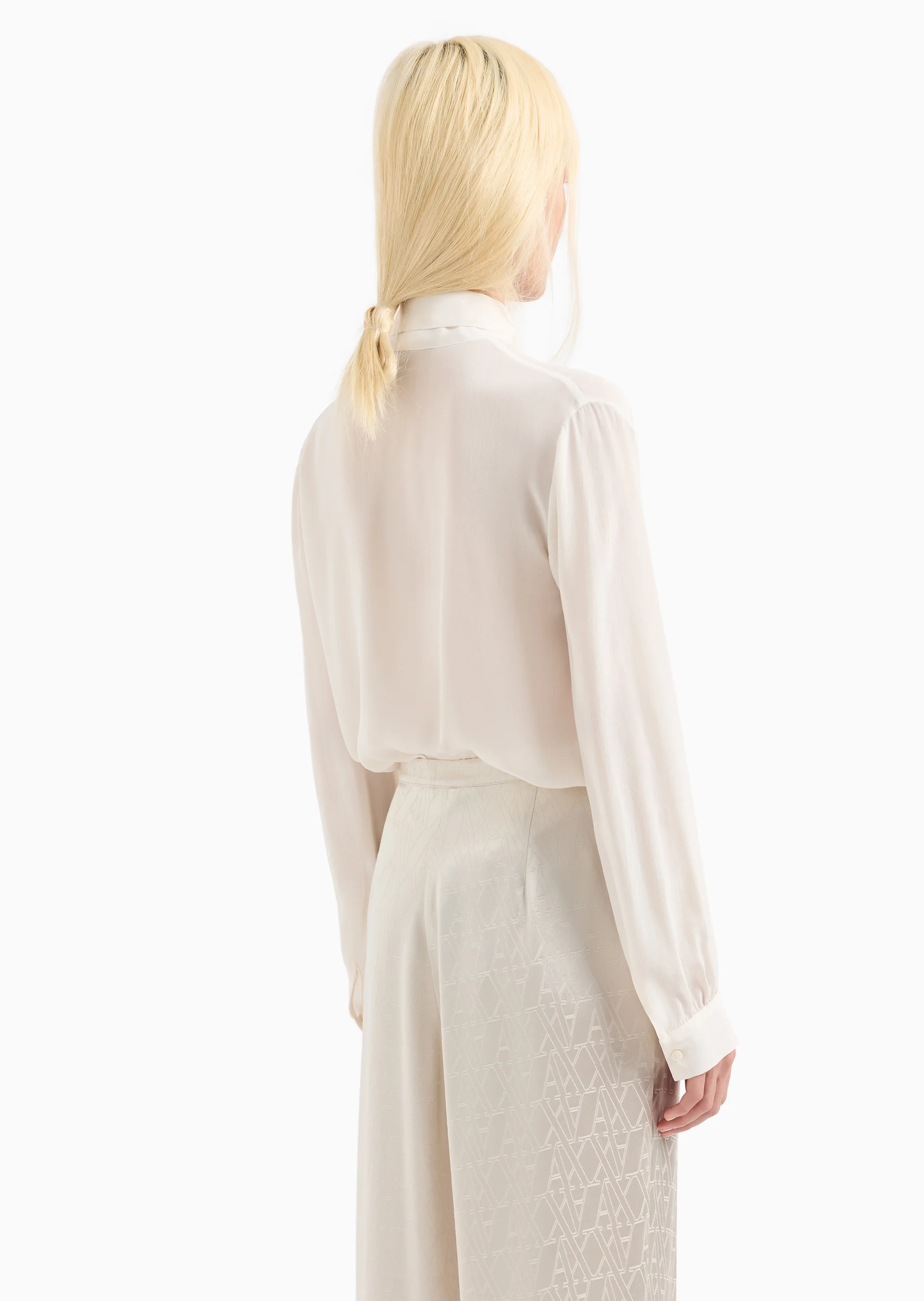 ARMANI EXCHANGE Áo Blouse Dài Tay Nữ