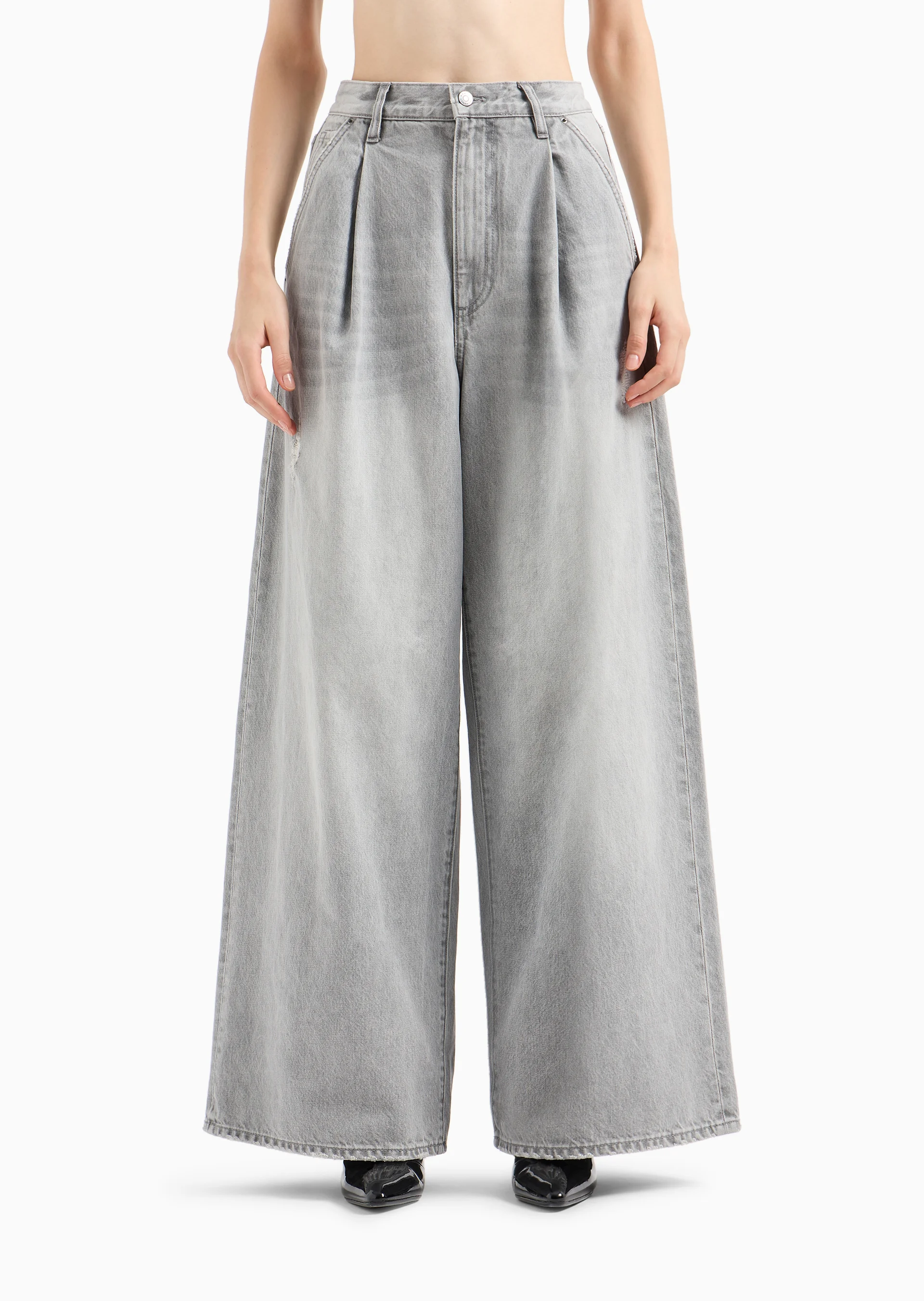 ARMANI EXCHANGE Quần Jeans Wide Leg Nữ