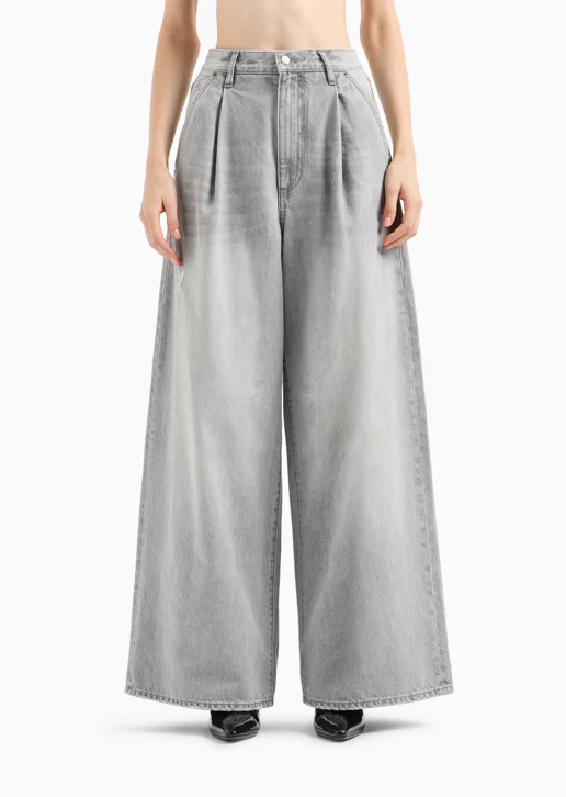 ARMANI EXCHANGE Quần Jeans Wide Leg Nữ
