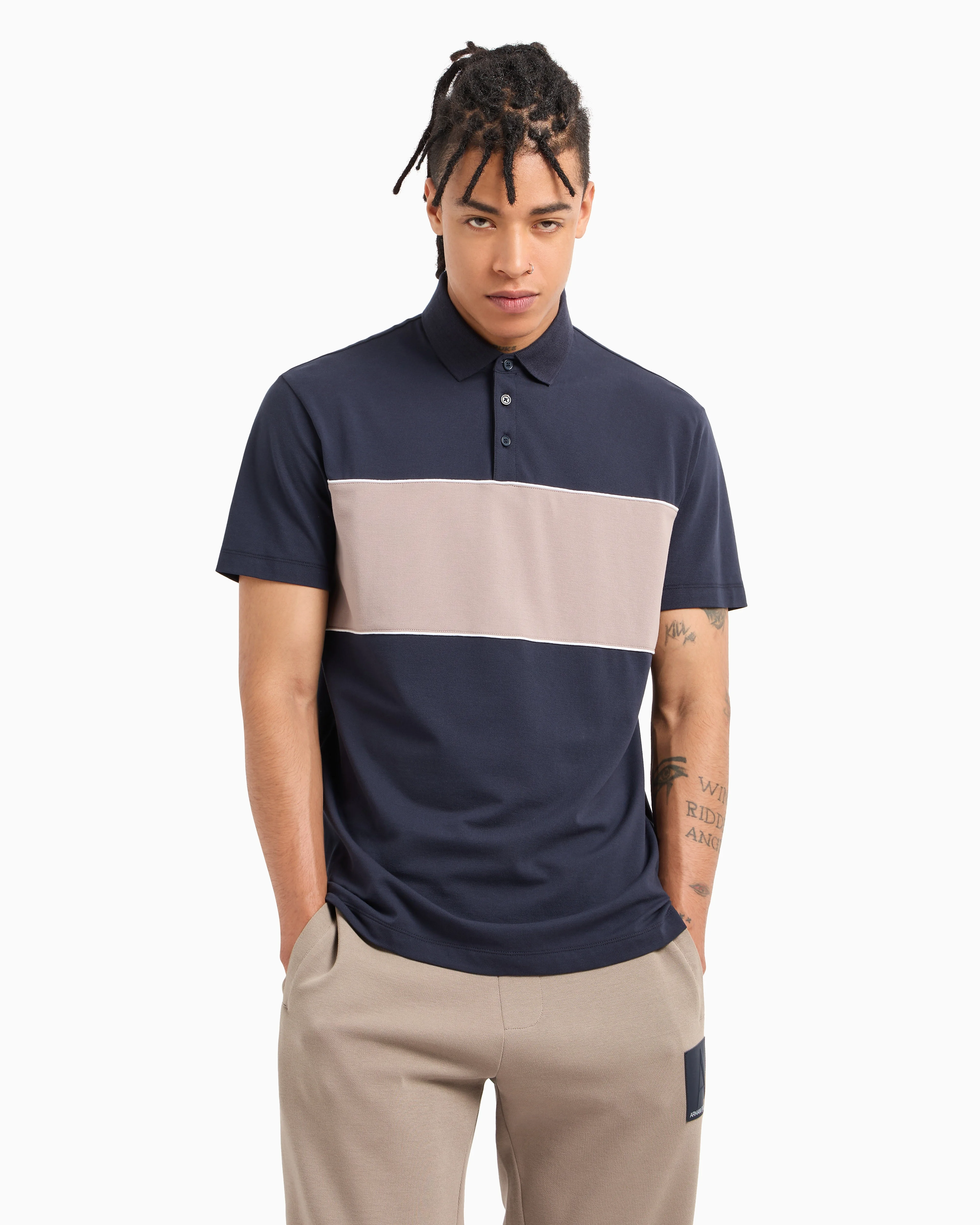 ARMANI EXCHANGE Áo Thun Polo Nam