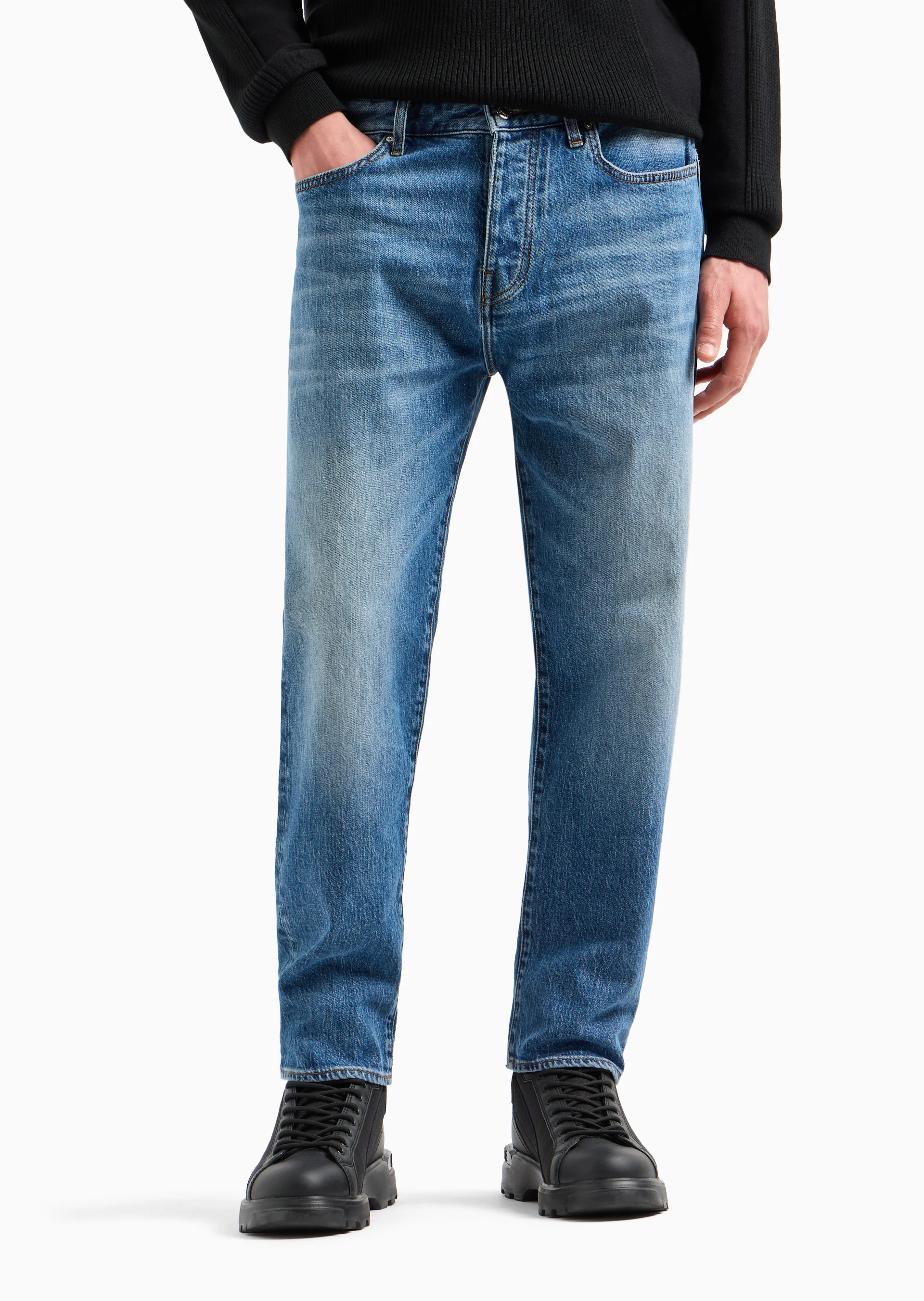 ARMANI EXCHANGE Quần Jeans Nam Tapered Fit