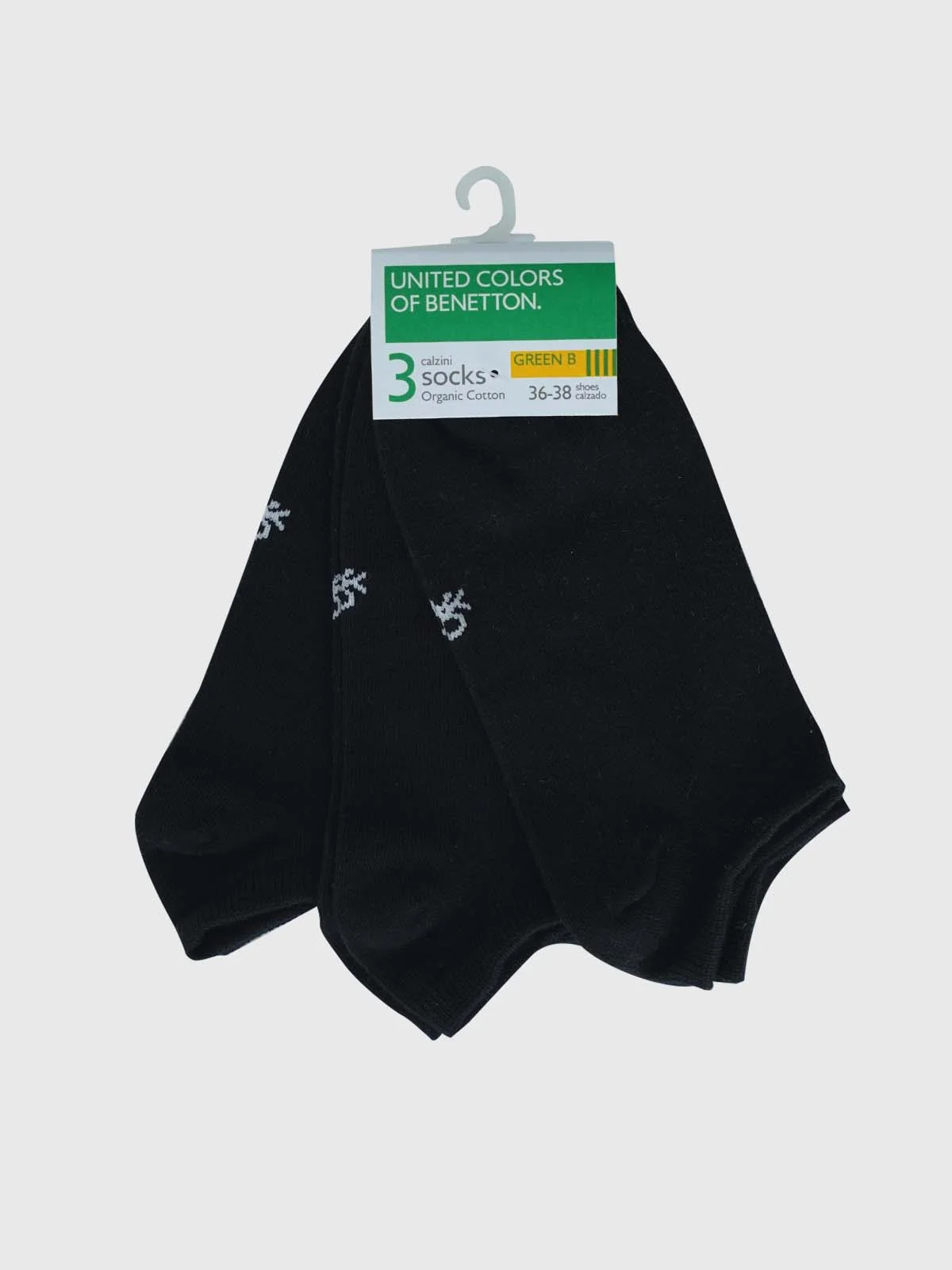 UNITED COLORS OF BENETTON Bộ 3 Đôi Vớ Nam Nữ