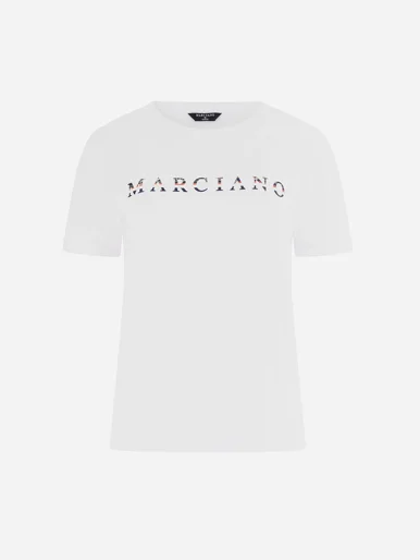 GUESS MARCIANO Áo Thun Nữ - Mabel Ss Roundneck Tshirt