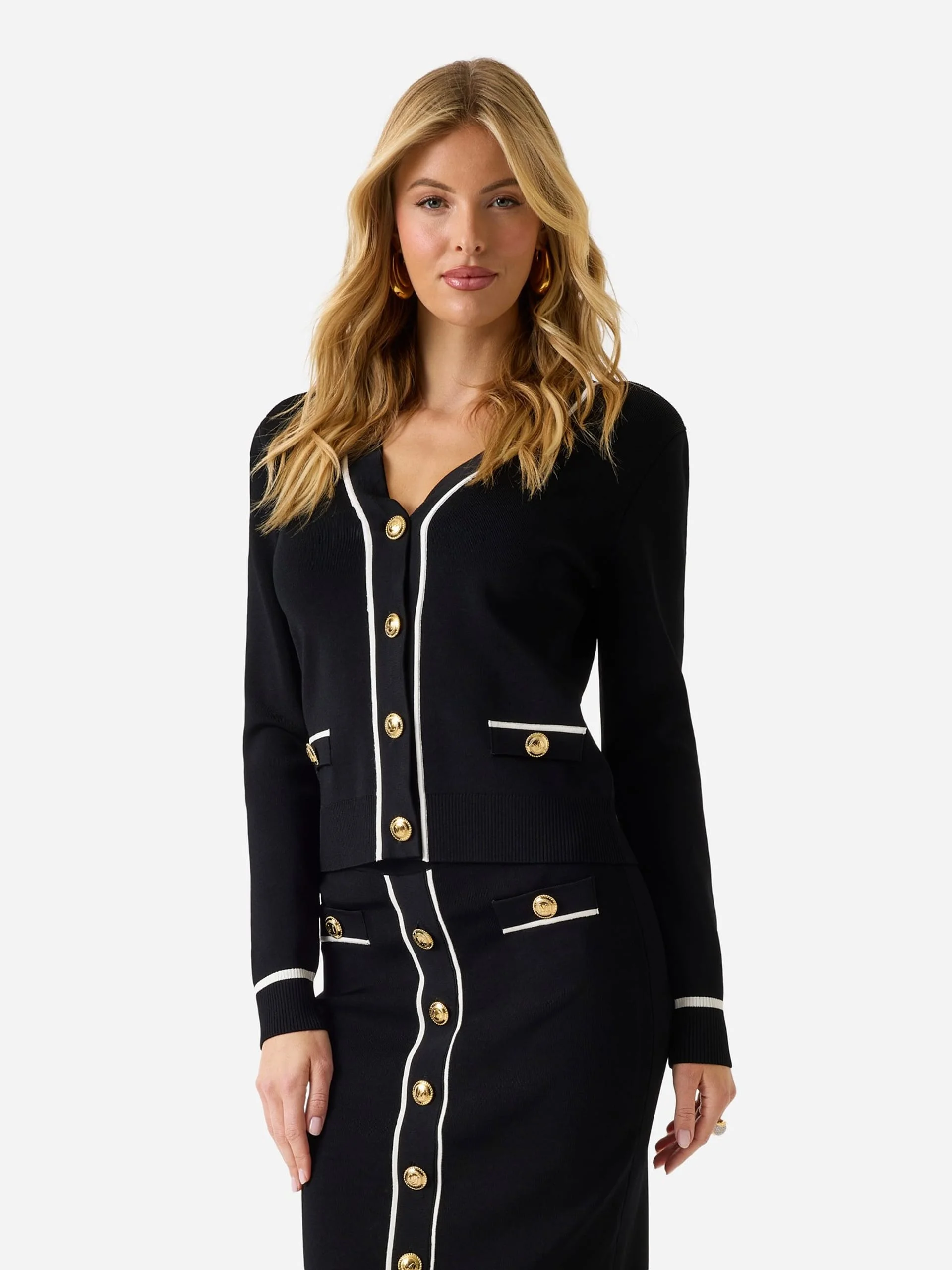 GUESS MARCIANO Áo Cardigan Nữ - Noemi Cardi Swtr