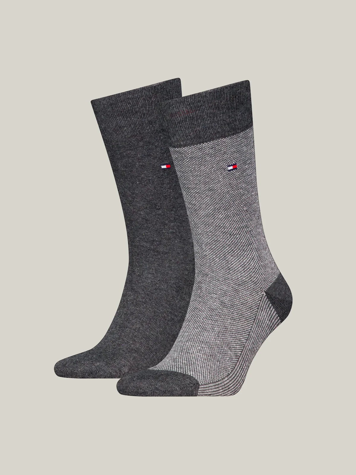 TOMMY HILFIGER Bộ 2 Đôi Vớ Nam TH Men Sock 2P Birdseye