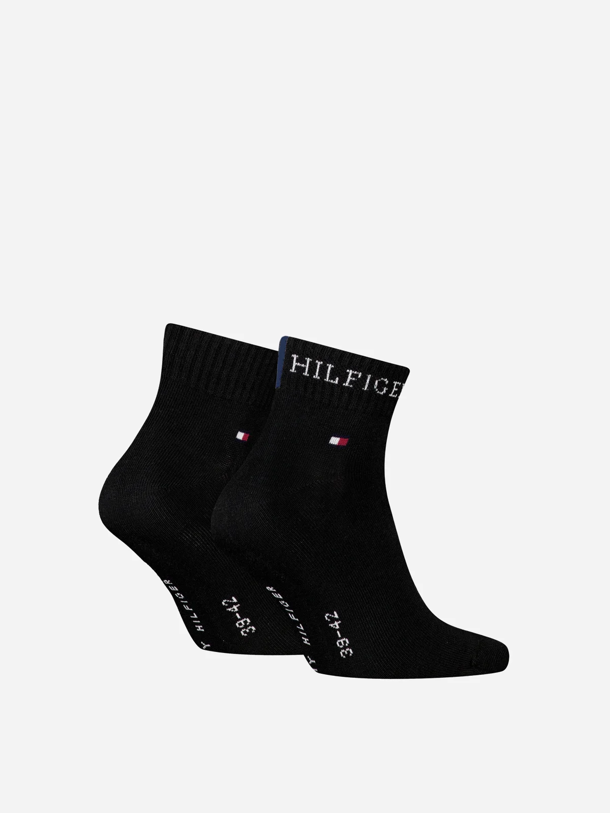 TOMMY HILFIGER Bộ 2 Đôi Vớ Nam TH Men Quarter 2P Hilfiger