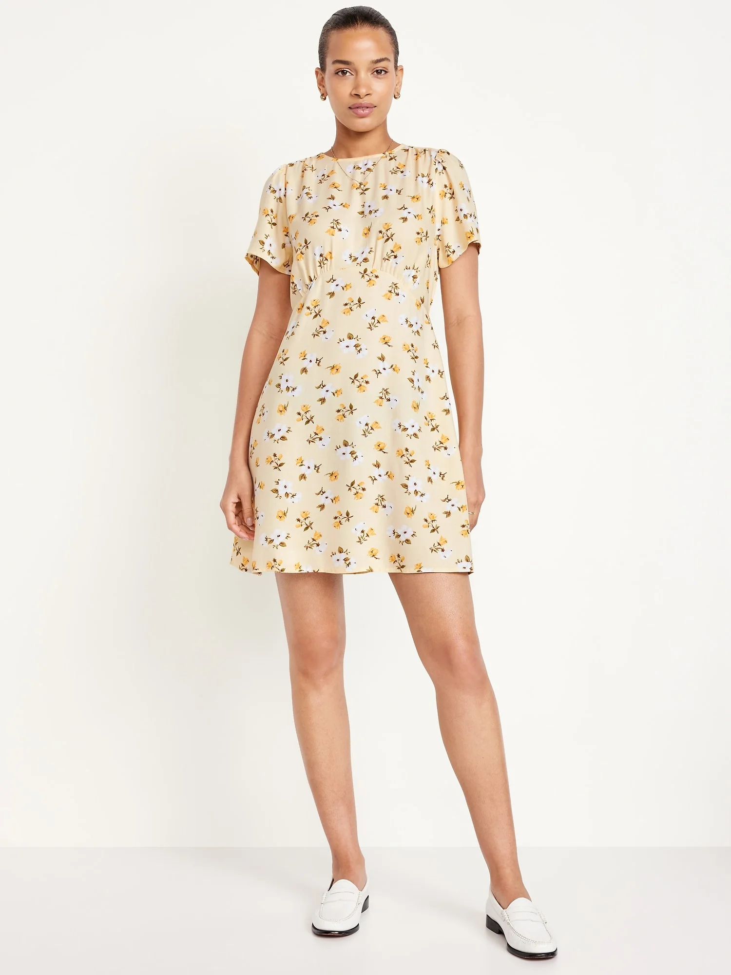 OLD NAVY Đầm Tay Ngắn Nữ