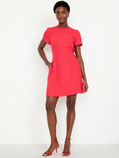 OLD NAVY Đầm Tay Ngắn Nữ