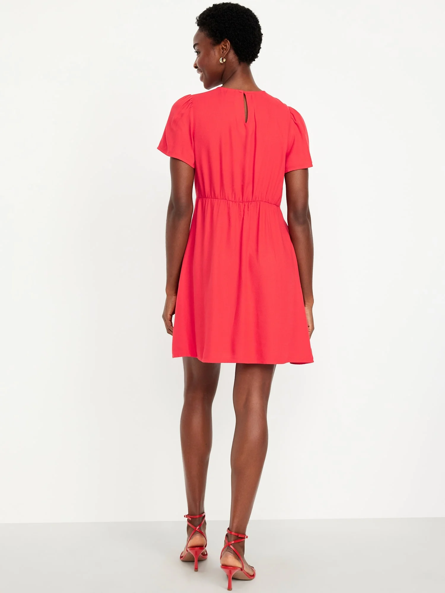 OLD NAVY Đầm Tay Ngắn Nữ