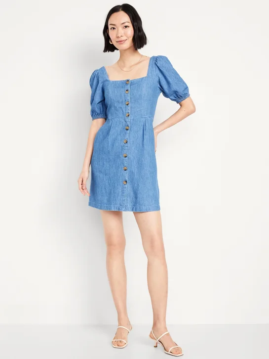 OLD NAVY Đầm Tay Ngắn Nữ