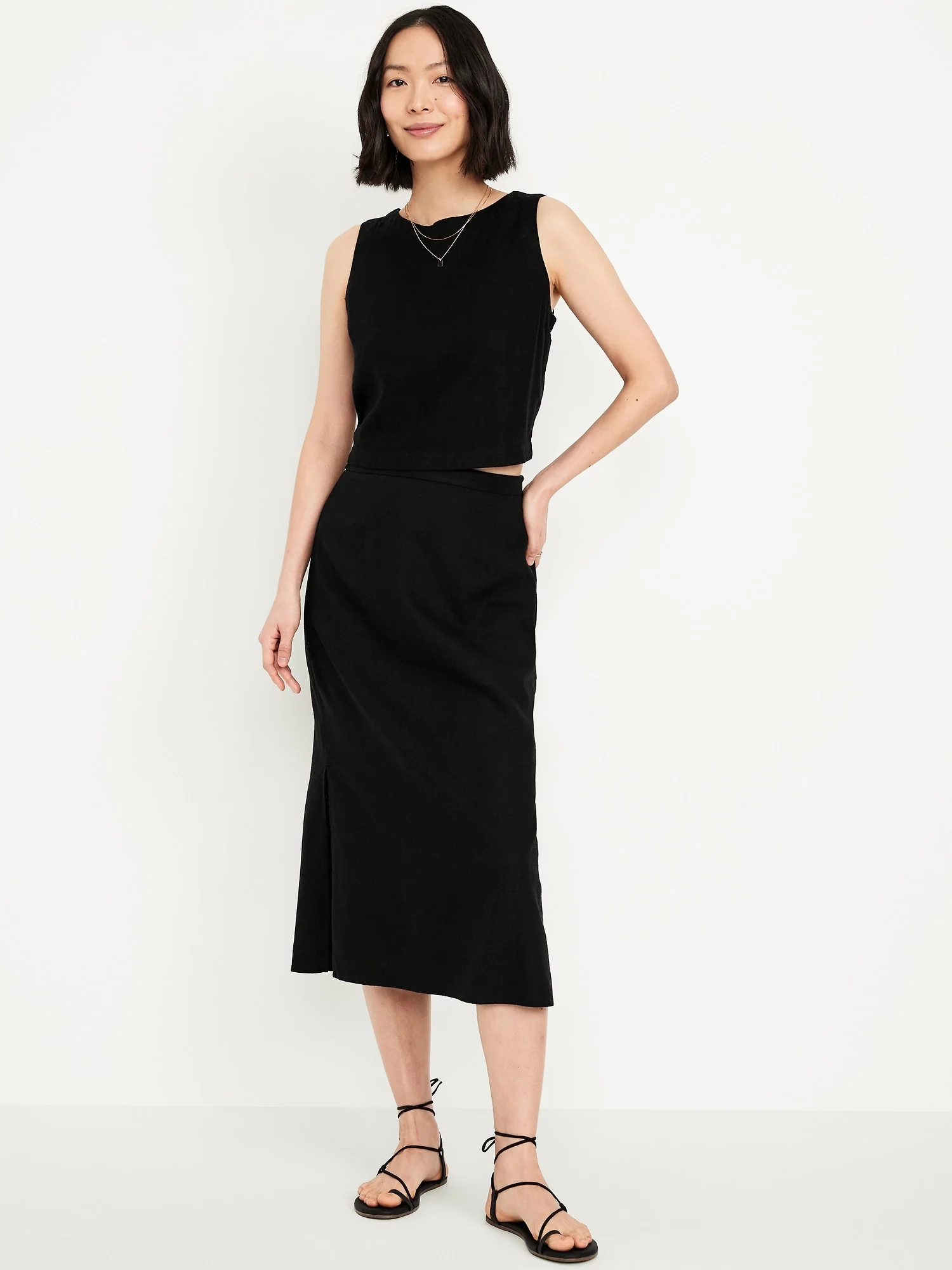 OLD NAVY Chân Váy Dài Nữ