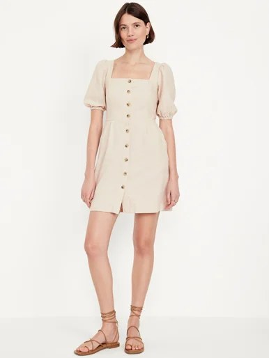 OLD NAVY Đầm Tay Ngắn Nữ