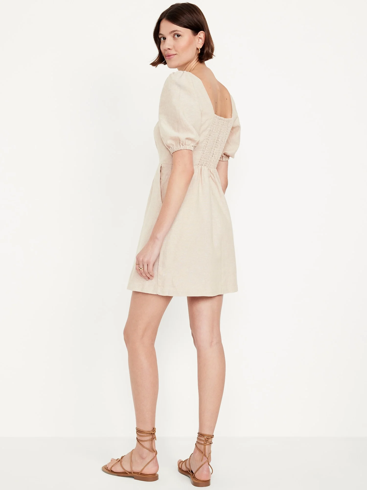 OLD NAVY Đầm Tay Ngắn Nữ