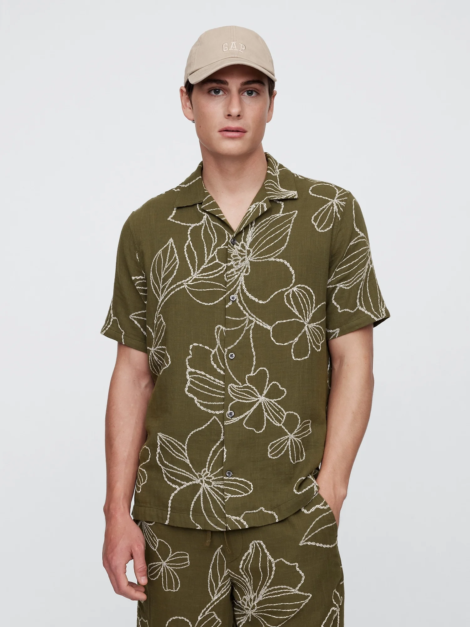 GAP Áo Sơ Mi Nam - Standard Fit