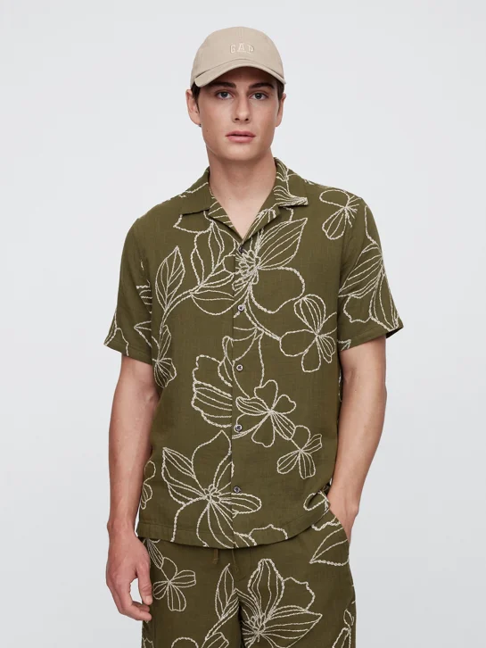 GAP Áo Sơ Mi Nam - Standard Fit