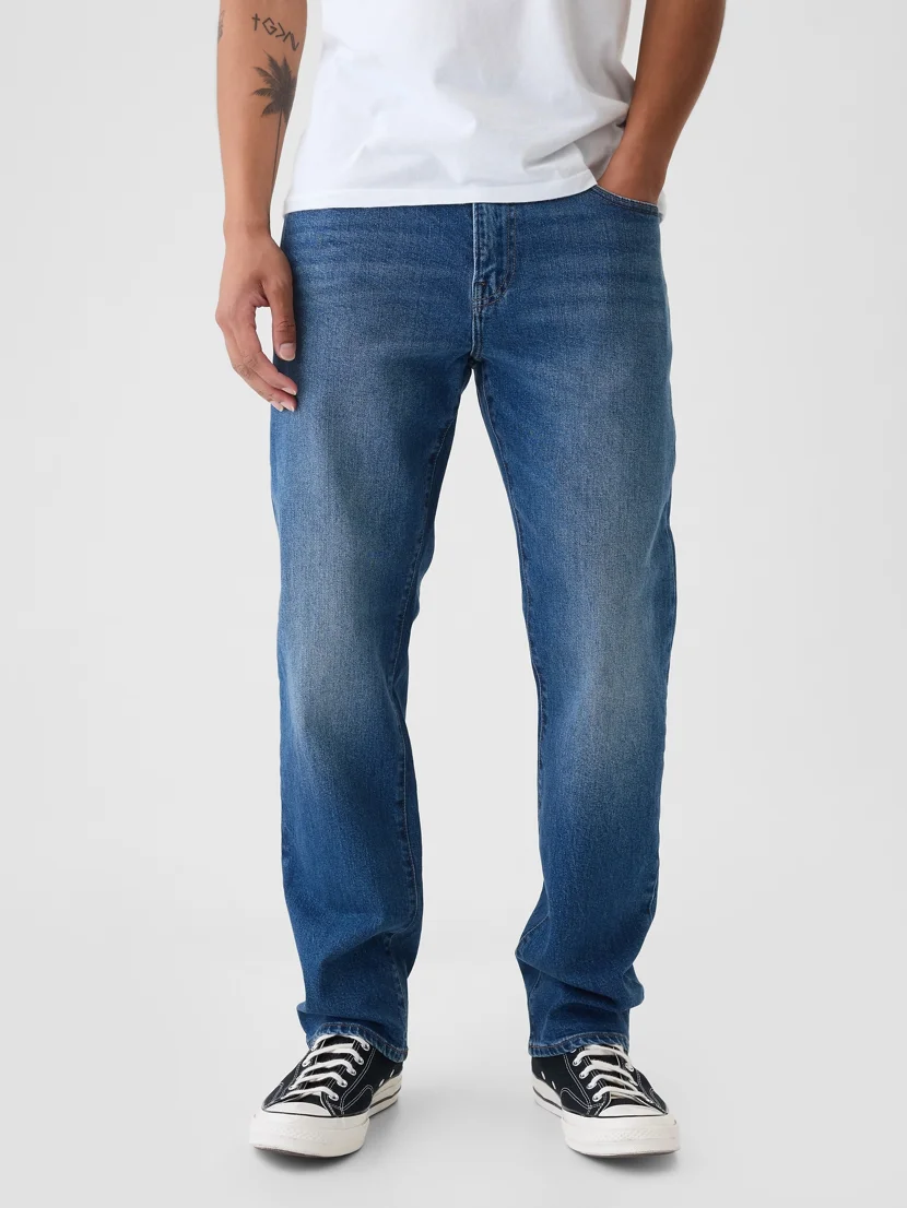 GAP Quần Jeans Nam - Straight Jeans