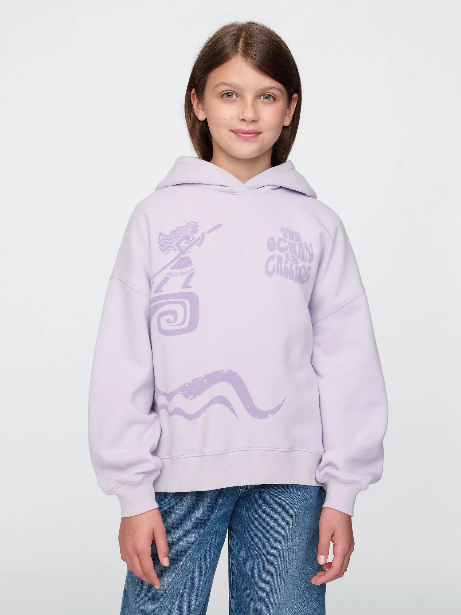 GAP Áo Bé Gái - Vintage Soft Oversized Hoodie