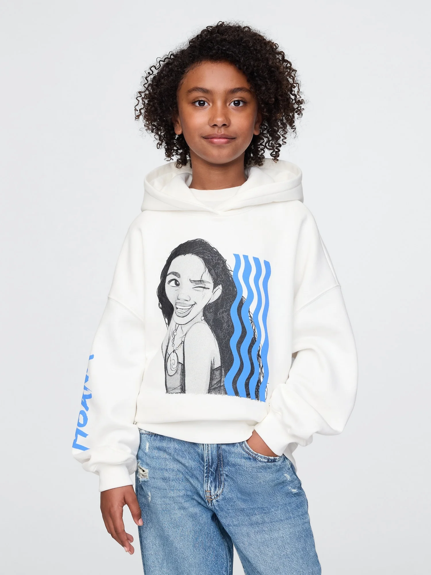 GAP Áo Bé Gái - Vintage Soft Oversized Hoodie