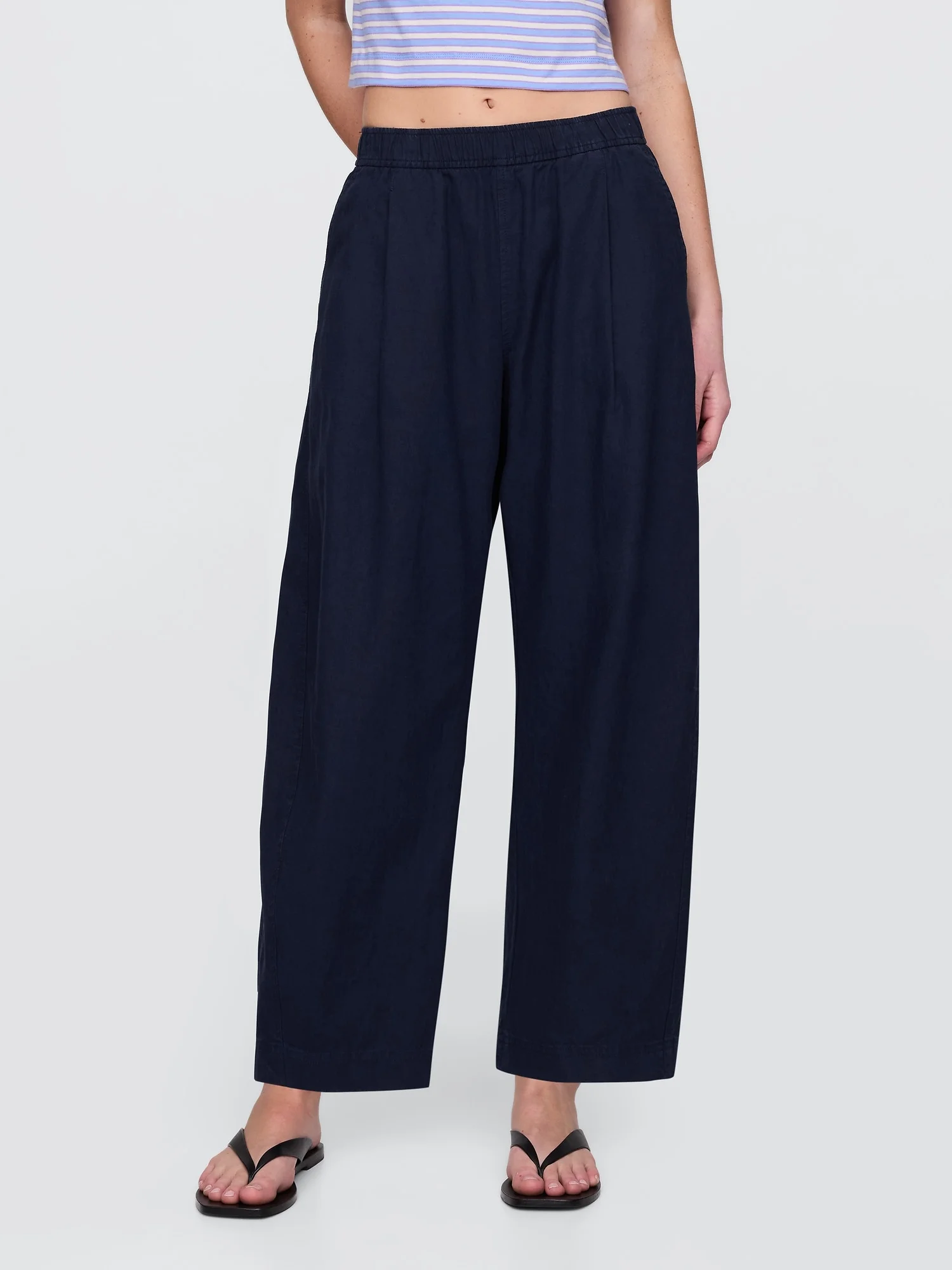 GAP Quần Vải Dài Nữ