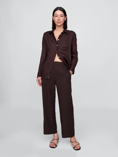GAP Quần Dài Nữ - Relaxed Straight
