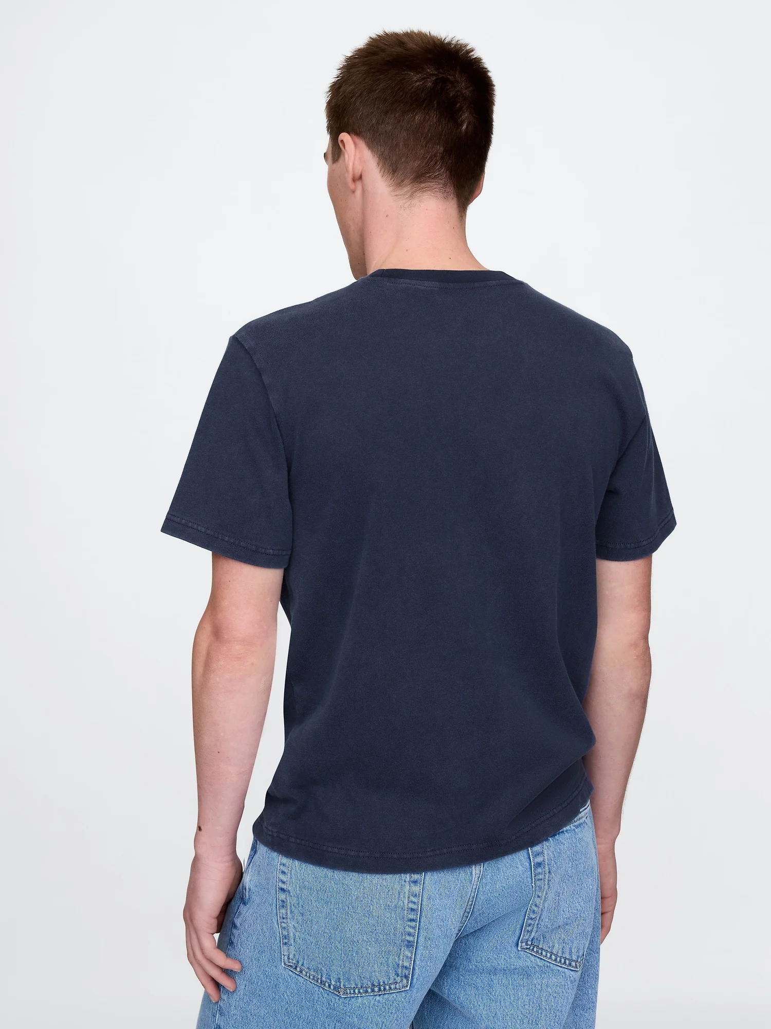 GAP Áo Thun Tay Ngắn Nam - Logo
