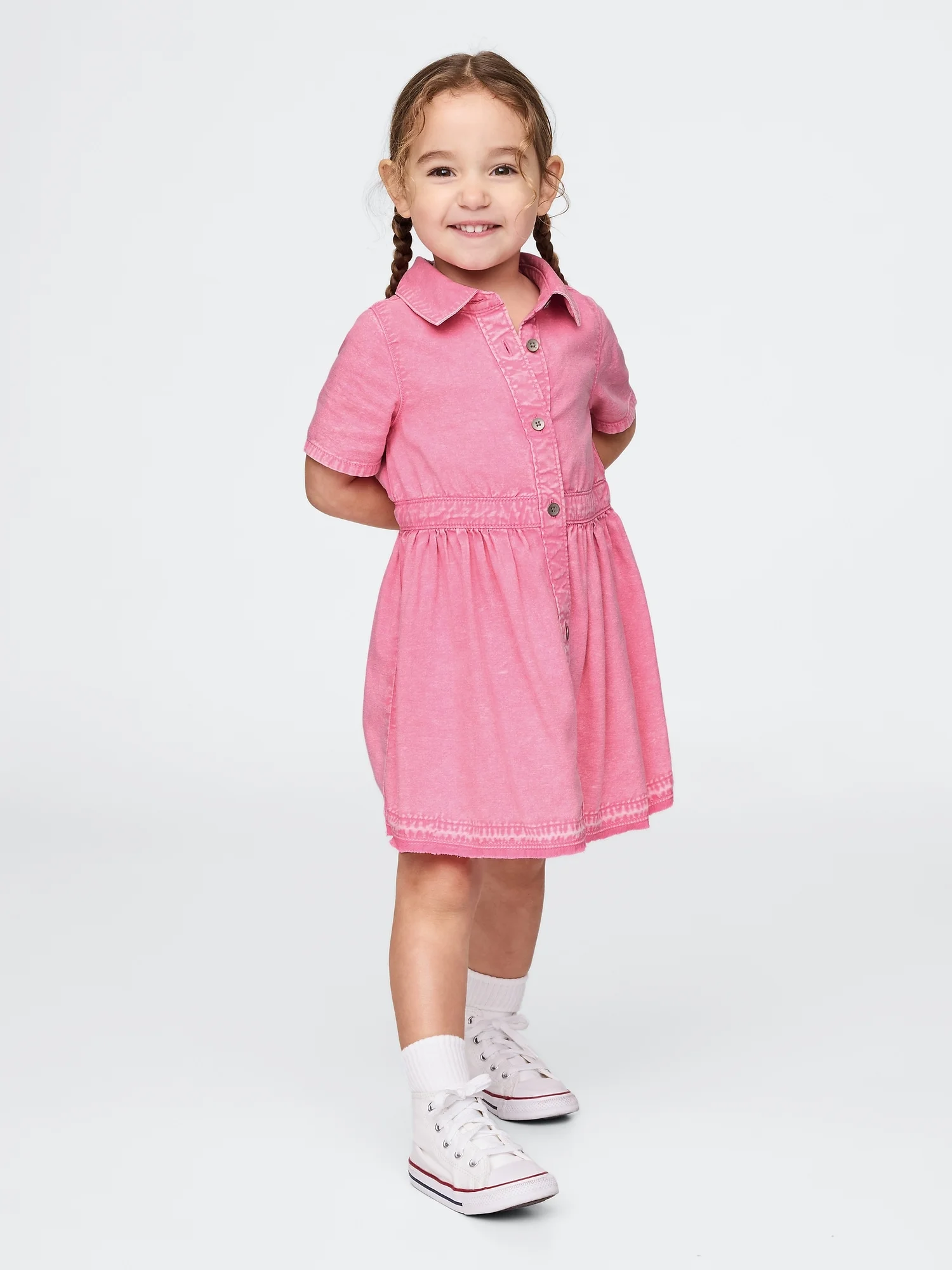 GAP Đầm Em Bé Gái Toddler