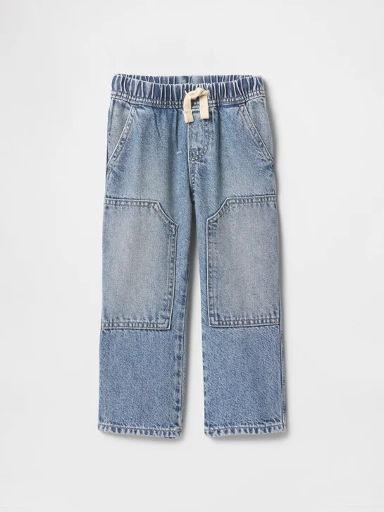 GAP Quần Jeans Dài Em Bé Trai Toddler - Baggy