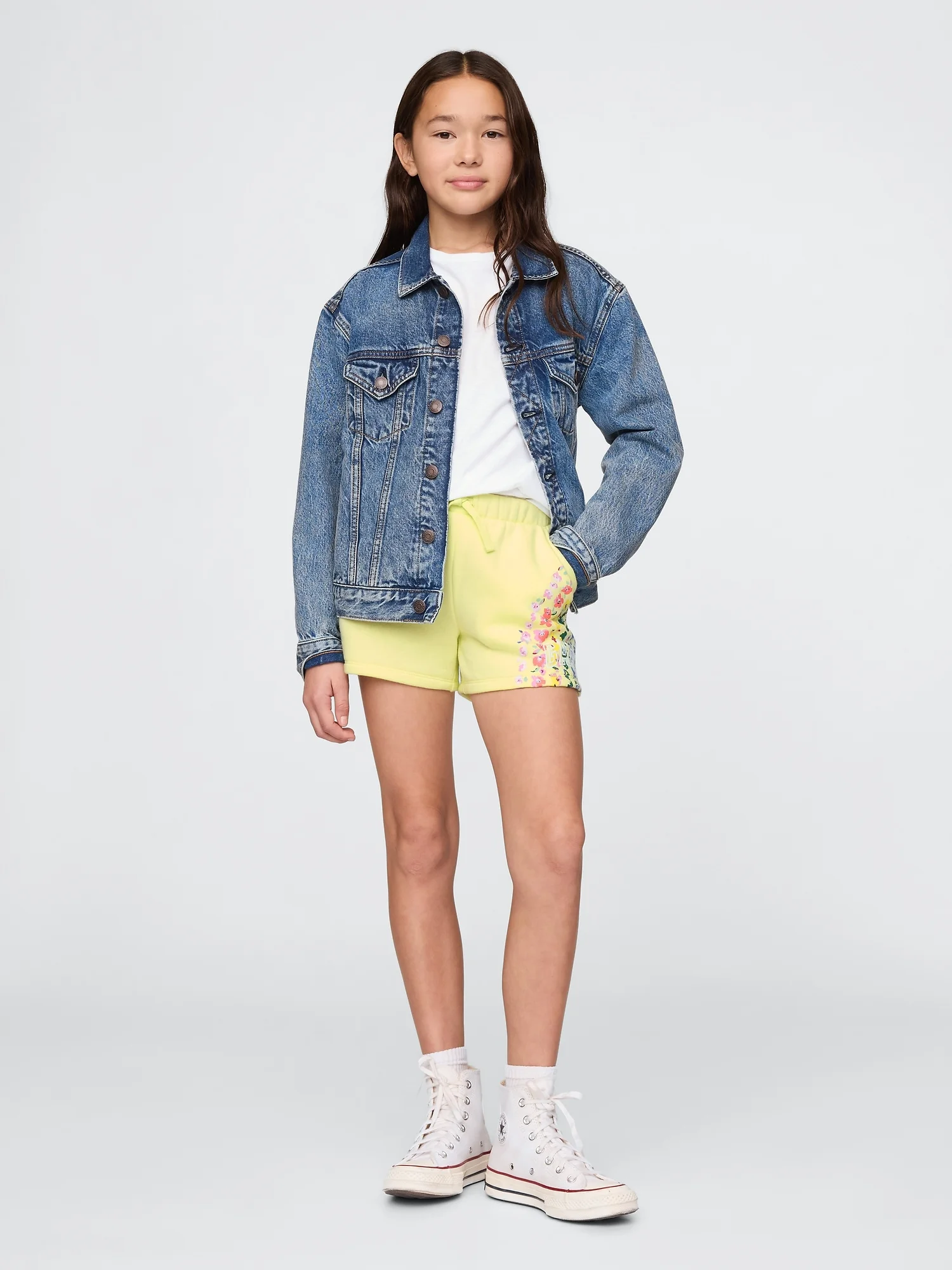 GAP Quần Short Thun Bé Gái
