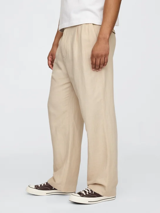 GAP Quần Vải Dài Nam - Loose