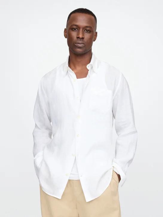 GAP Áo Sơ Mi Nam - Classic Shirt