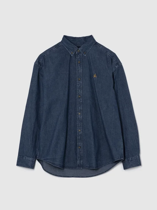 GAP Áo Sơ Mi Tay Dài Nam - Big Shirt
