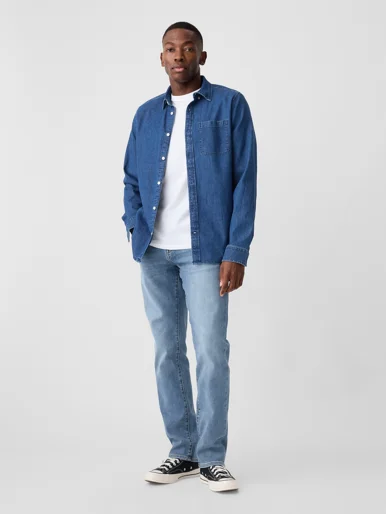 GAP Quần Jeans Dài Nam - Slim
