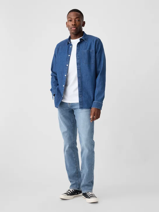 GAP Quần Jeans Dài Nam - Slim