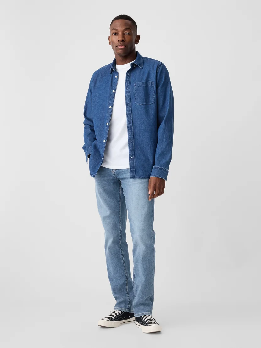GAP Quần Jeans Dài Nam - Slim