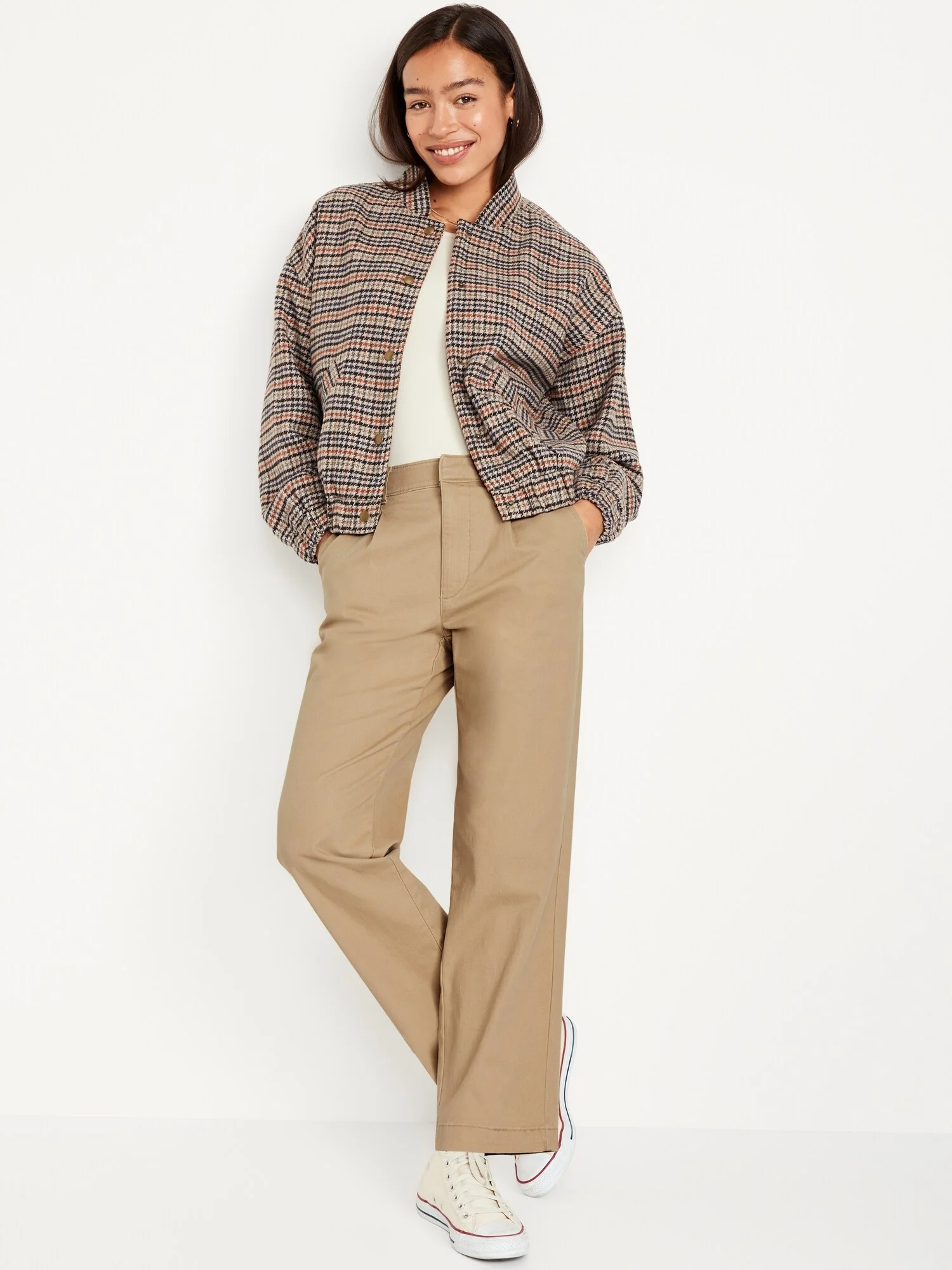 OLD NAVY Quần Dài Nữ Relaxed Fit