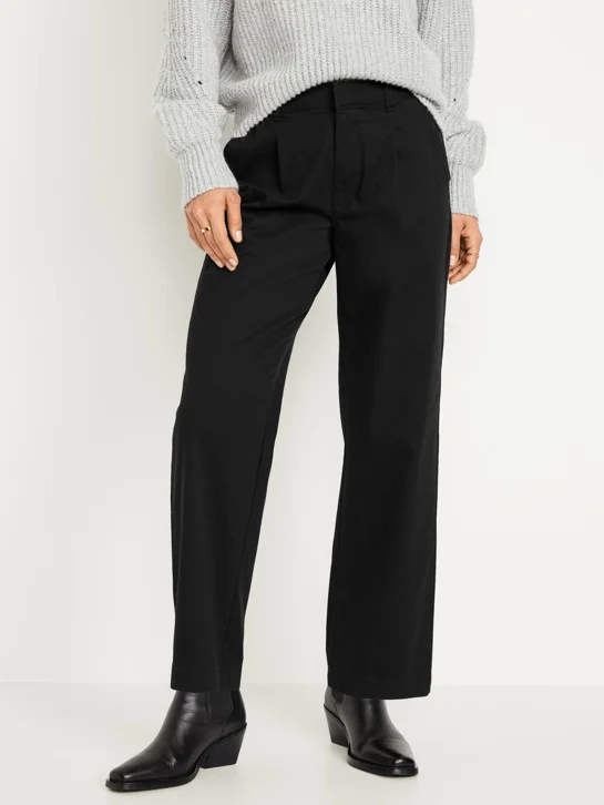 OLD NAVY Quần Dài Nữ Relaxed Fit