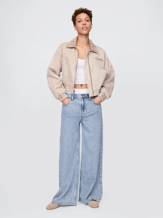 GAP Quần Jeans Nữ - Baggy