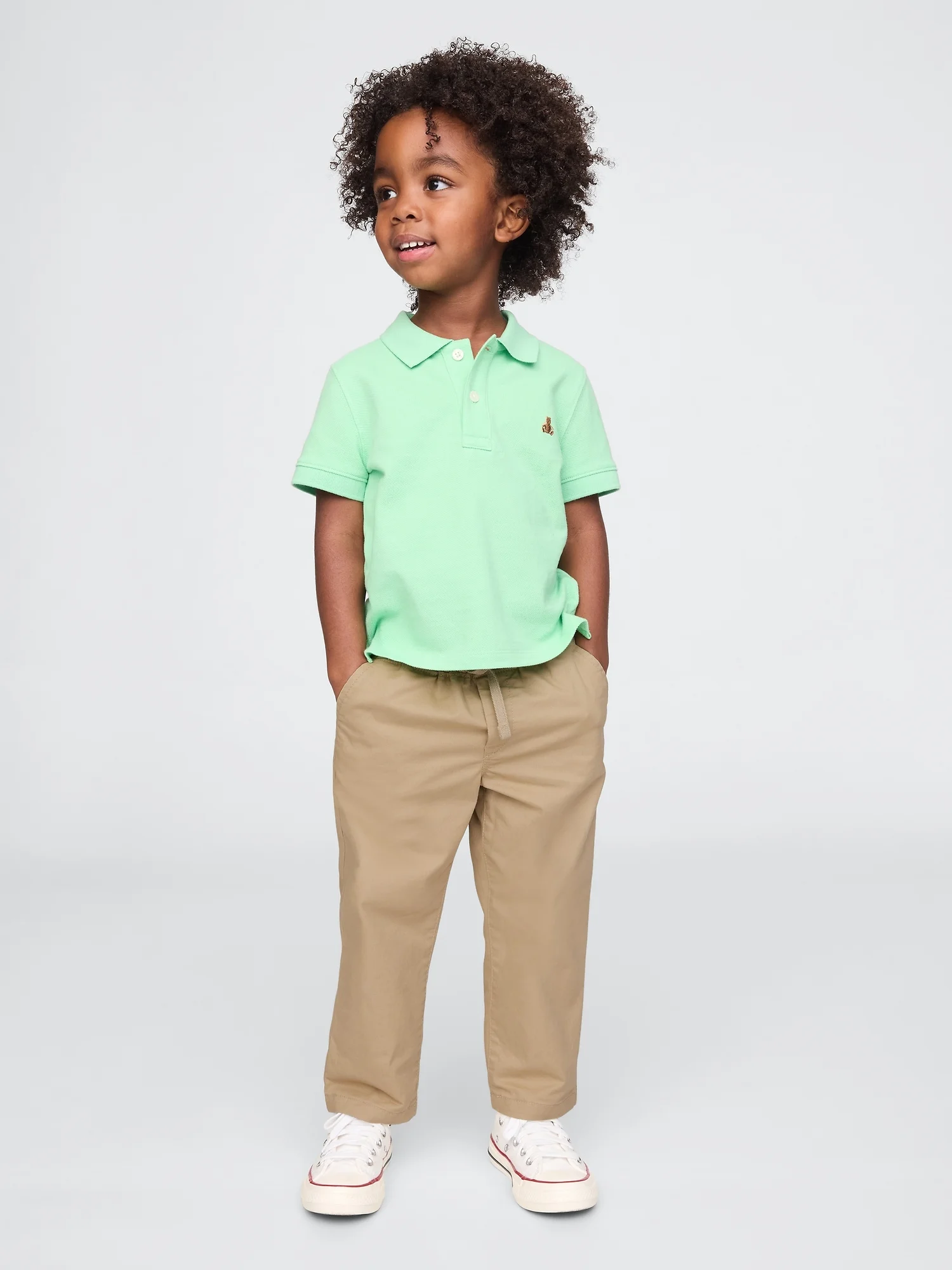 GAP Quần Dài Em Bé Trai Toddler
