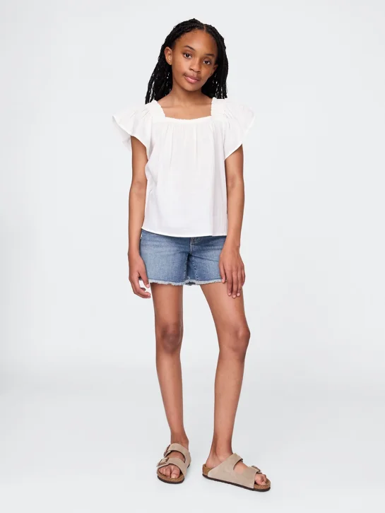 GAP Quần Short Jeans Trẻ Em