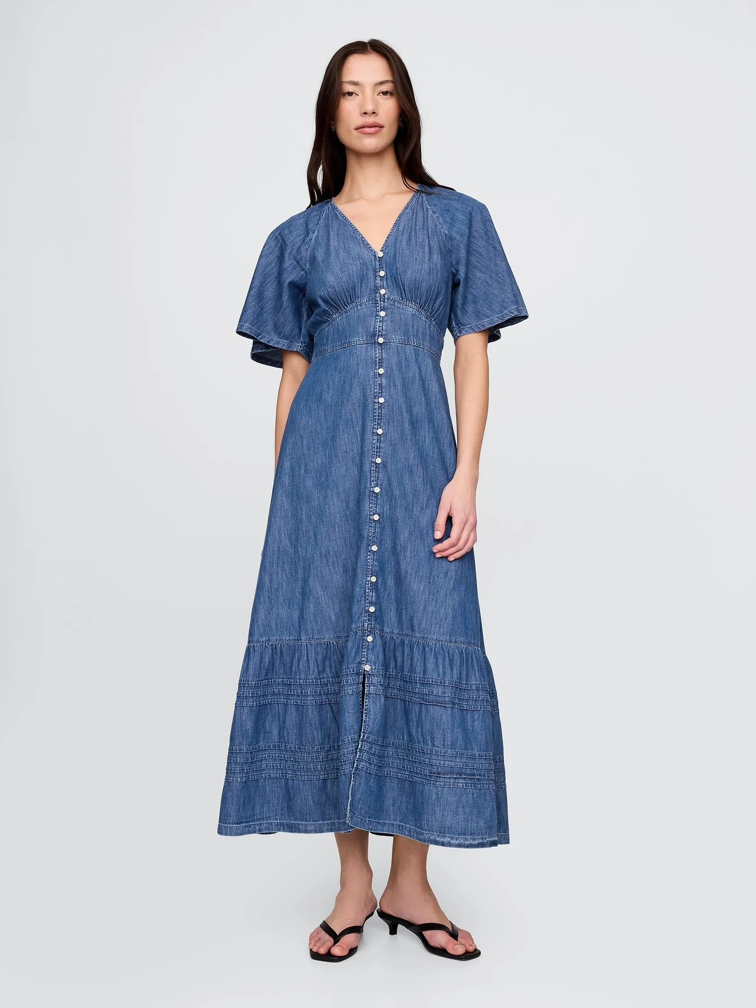 GAP Đầm Denim Nữ
