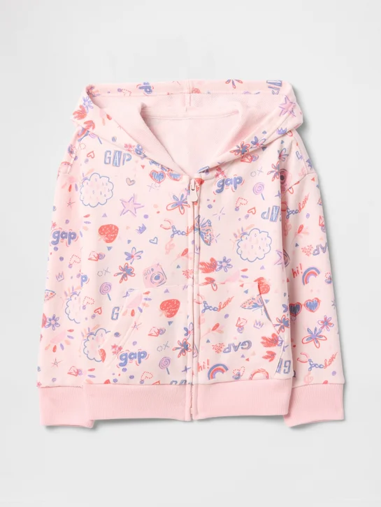 GAP Áo Hoodie Em Bé Gái Toddler - Relaxed