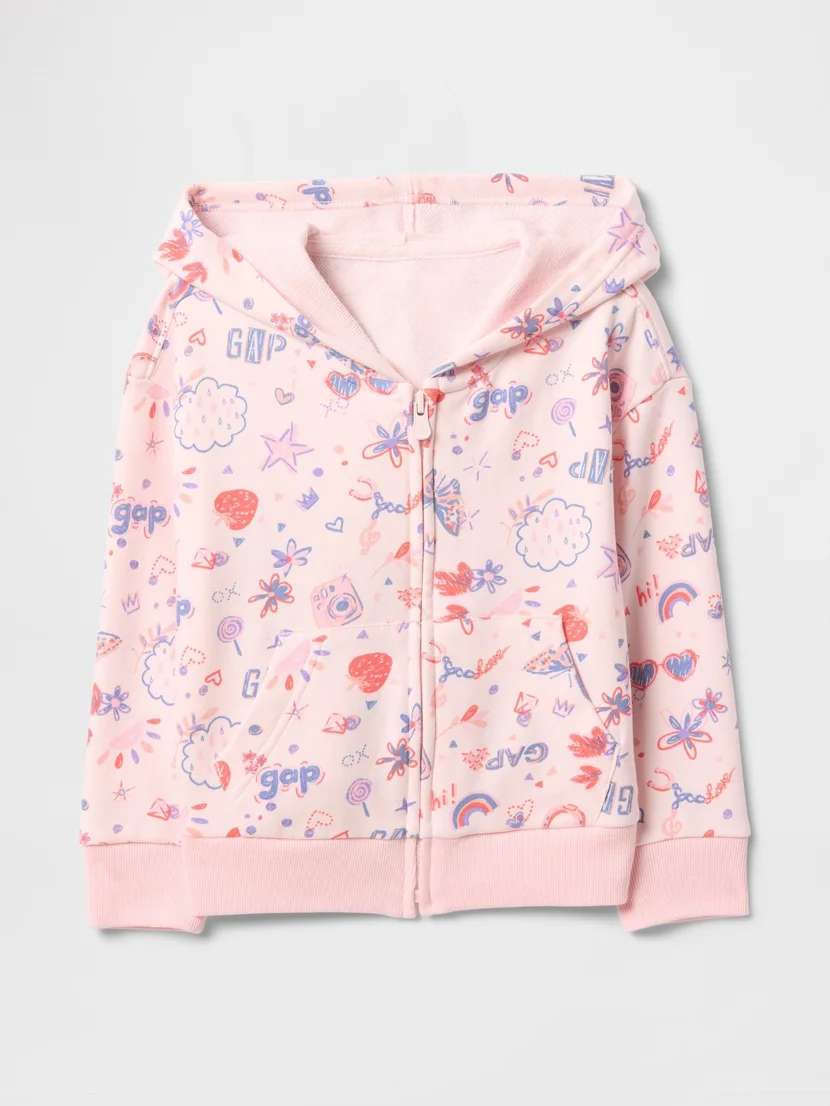 GAP Áo Hoodie Em Bé Gái Toddler - Relaxed