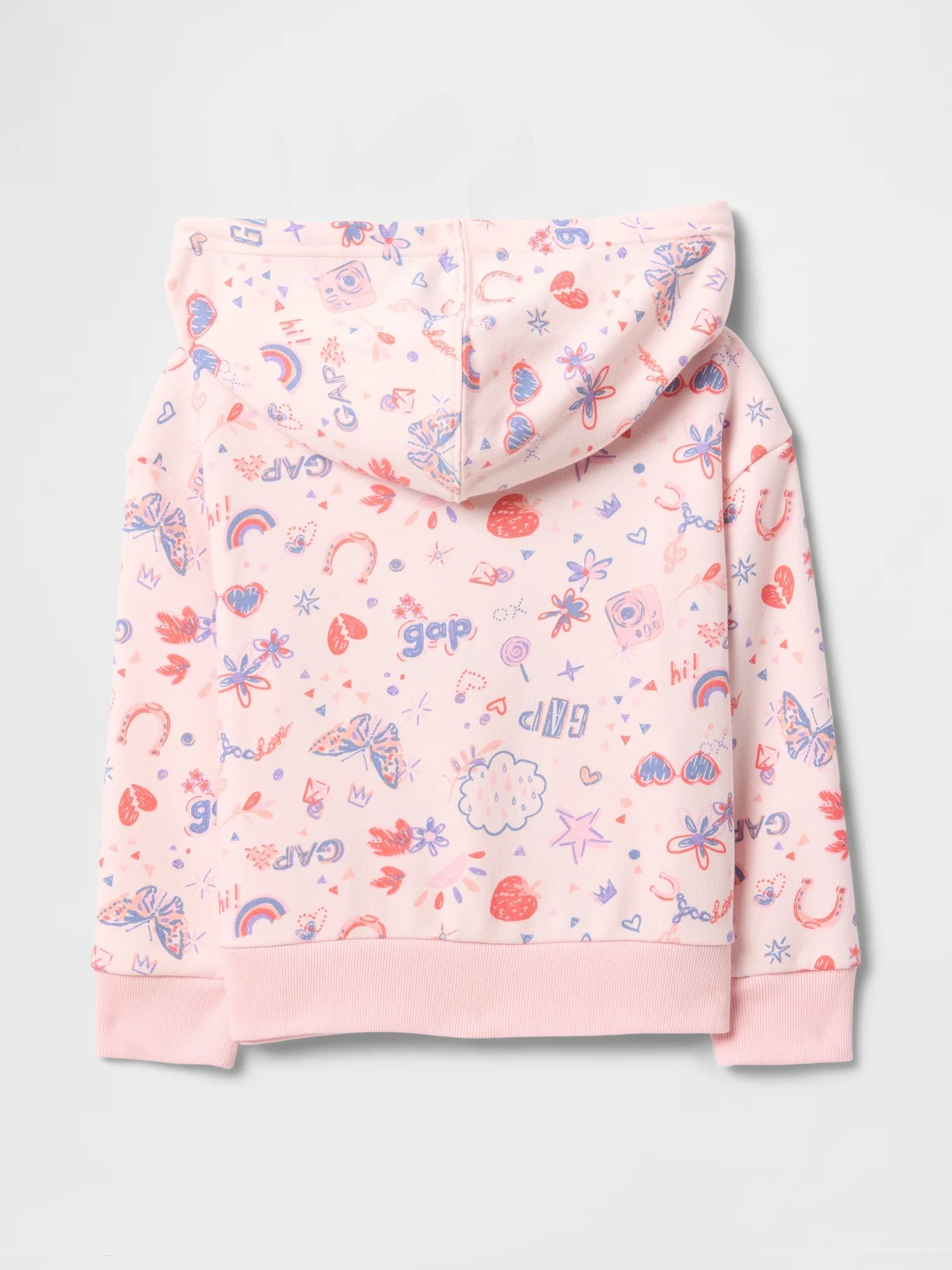 GAP Áo Hoodie Em Bé Gái Toddler - Relaxed