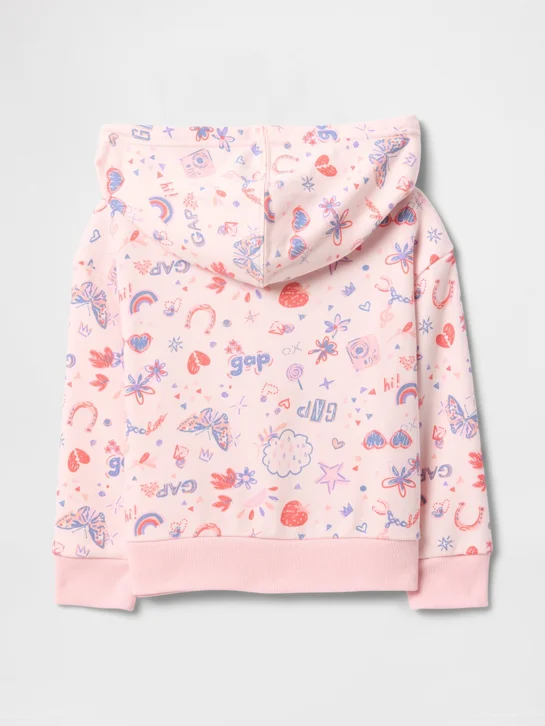 GAP Áo Hoodie Em Bé Gái Toddler - Relaxed