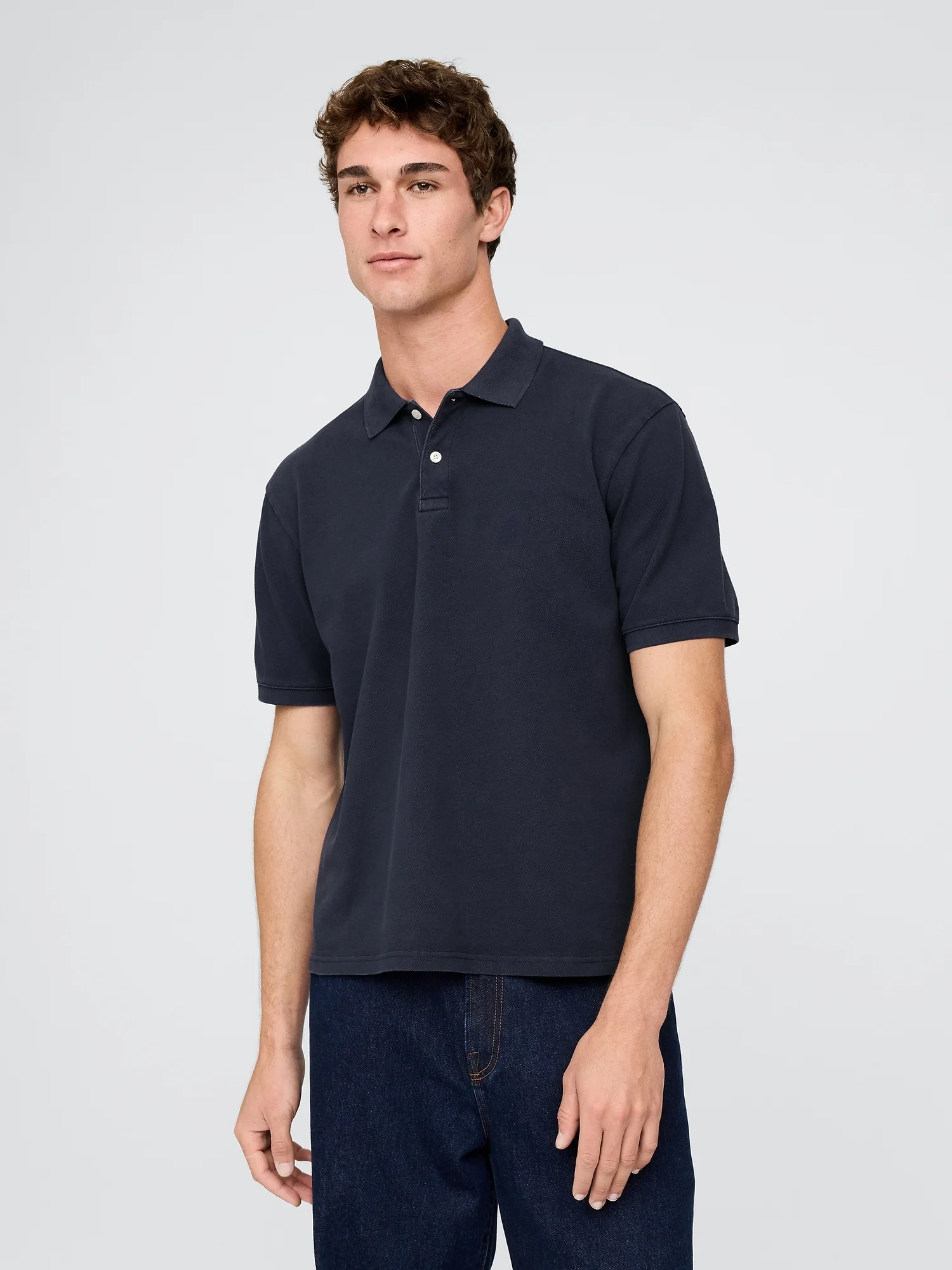 GAP Áo Polo Nam - Relaxed