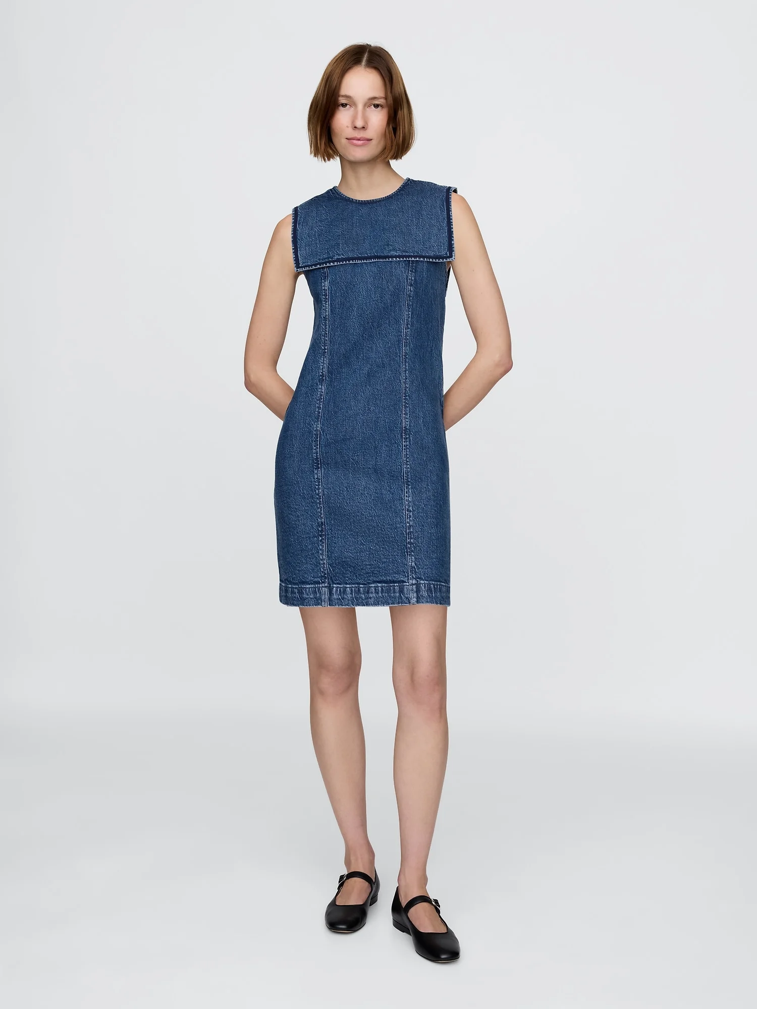 GAP Đầm Denim Nữ