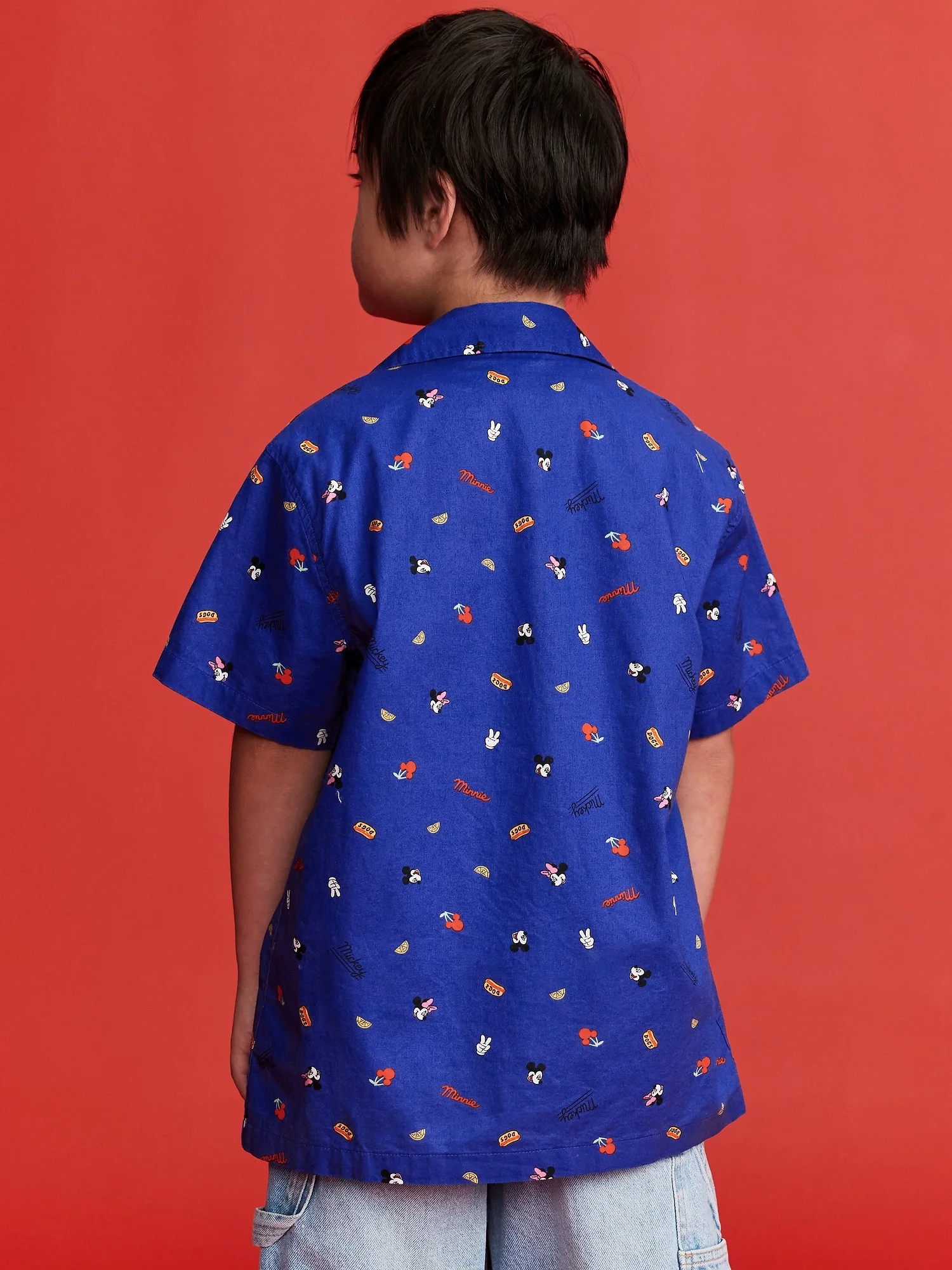OLD NAVY Áo Sơ Mi Tay Ngắn Trẻ Em