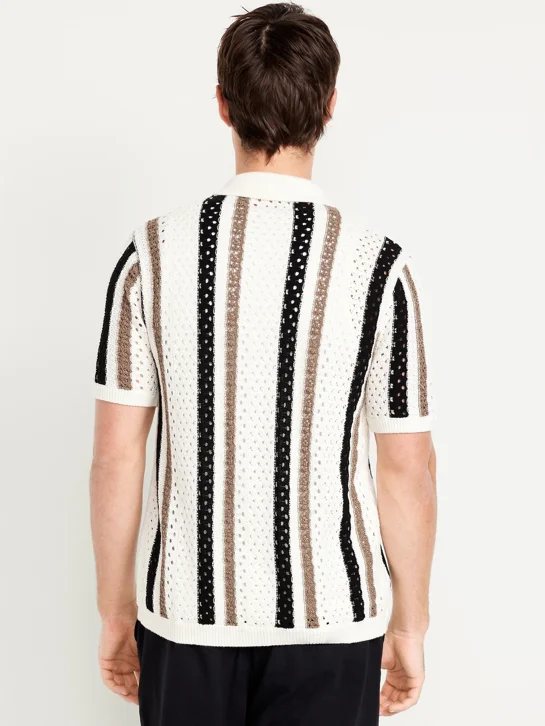 OLD NAVY Áo Sweater Tay Ngắn Nam
