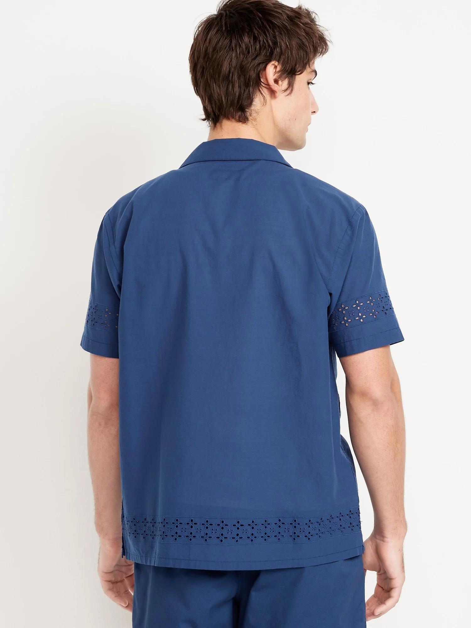 OLD NAVY Áo Sơ Mi Tay Ngắn Nam